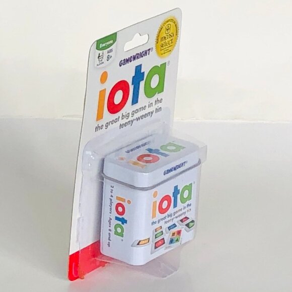 Iota Card Game Teeny-Weeny Tin Box New Sealed Age 8+ By Game Wright - Picture 10 of 15